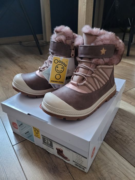 Buty zimowe kozaki 28 29 smyk cool club zdrowa stopa