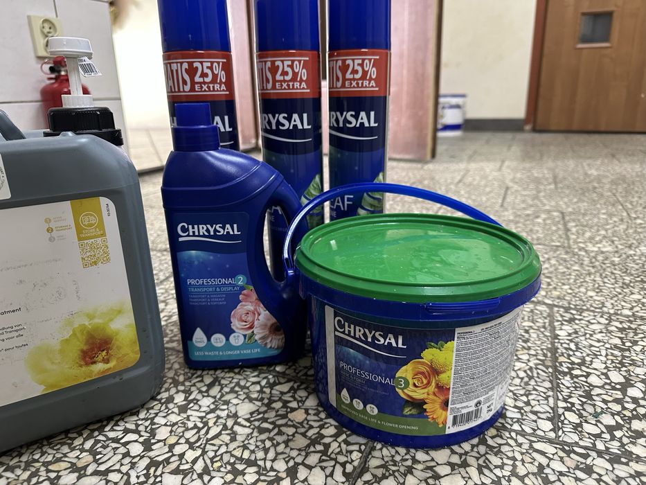 Zestaw odzywek do kwiatów cietych do kwiaciarni