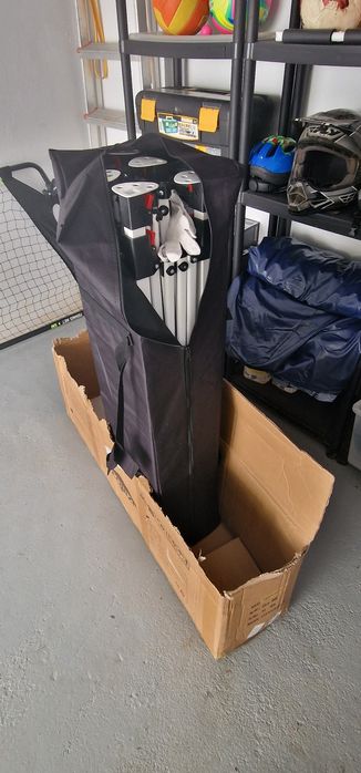Vendo TENDA 3m x 6m NOVO Cor Cinzento Rebativel e Fácil de Montar 18m2