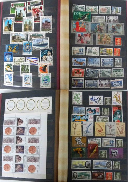 Klaser ze znaczkami, znaczki pocztowe A71