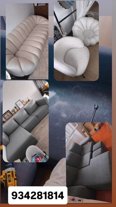 Limpeza de estofados