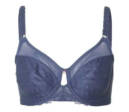 Triumph biustonosz modelujący niebieski Florale MINIMIZER W01 r. 75D
