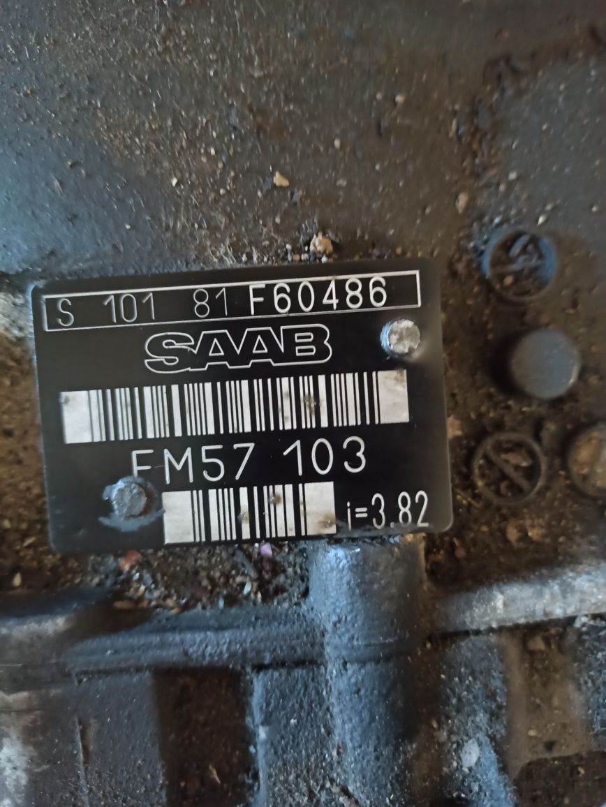 Saab 9-3 B207 opel skrzynia FM55 101 biegów manualna FM57 103 jednomas