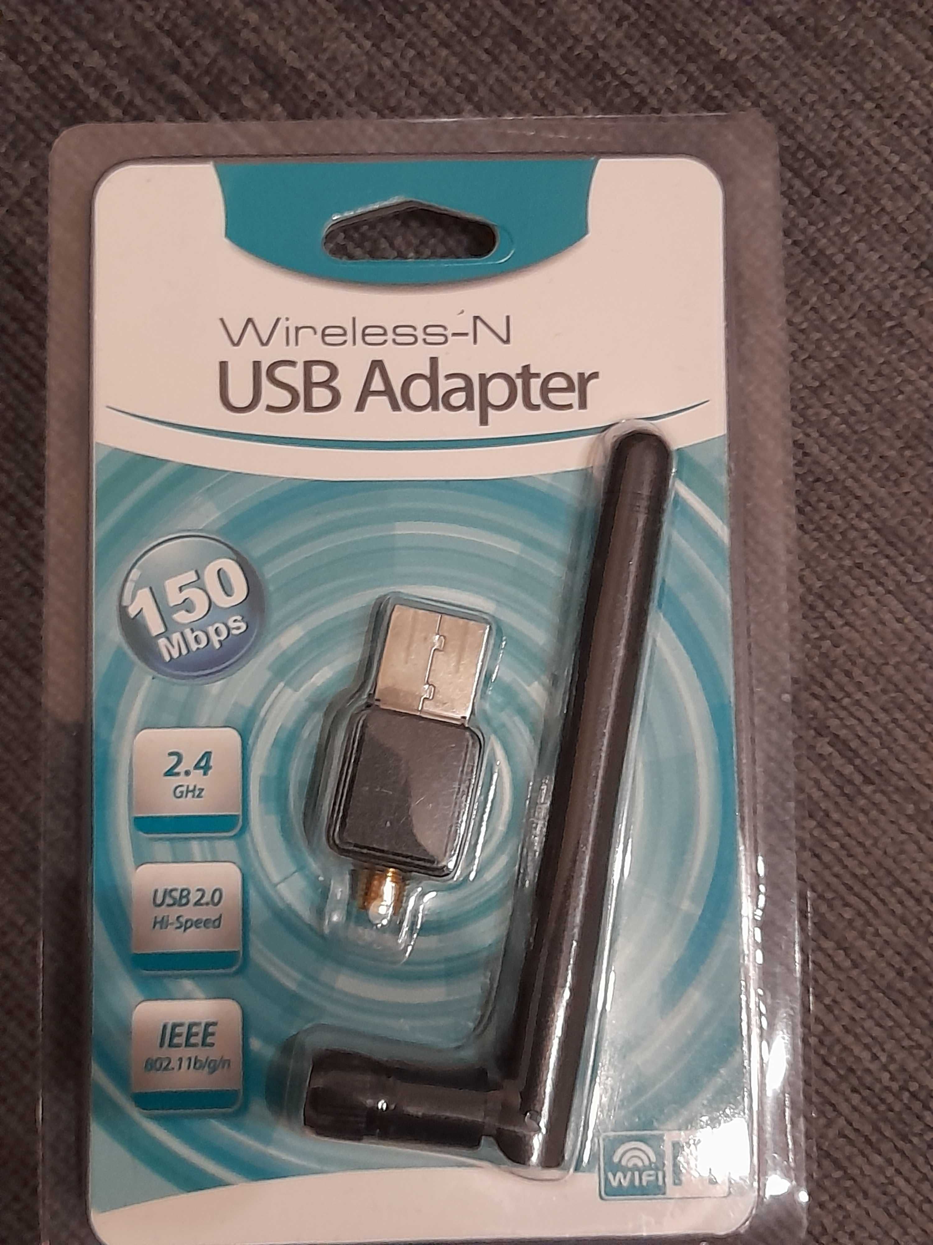 WIFI adapter USB Wireless-N -do komputera PC