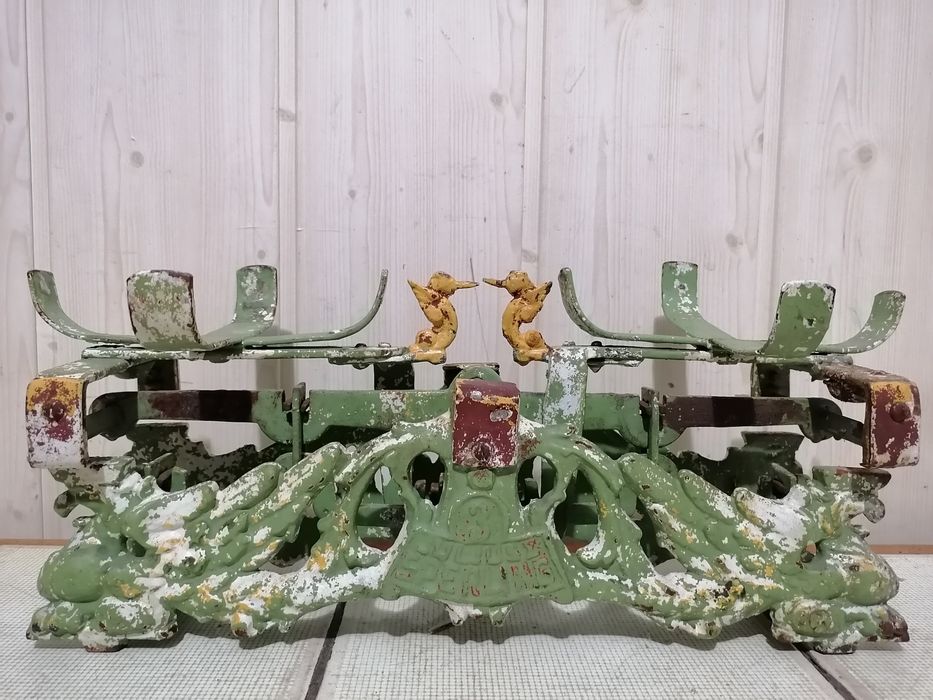 Stara żeliwna waga szalkowa 3kg