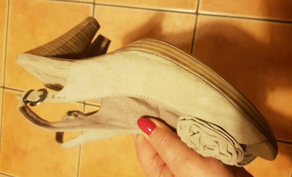 Buty damskie zamszowe na lato rozmiar 40
