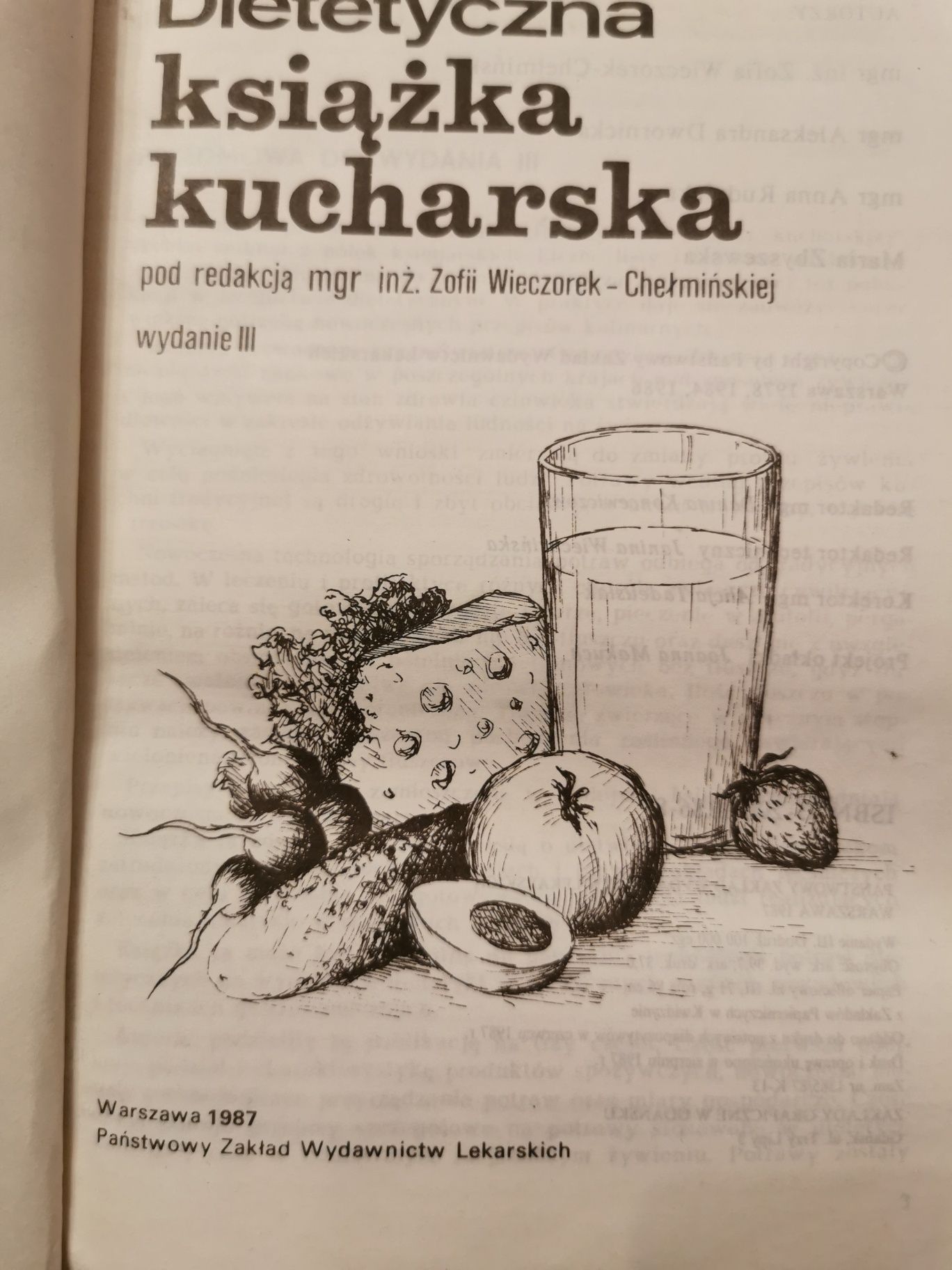 Dietetyczna książka kucharska - Zofia Wieczorek-Chełmińska