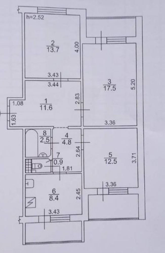 Продаж 3к кв 84м2 метро Позняки вул Анни Ахматової 39А ДЕРЖ ПРОГРАМИ