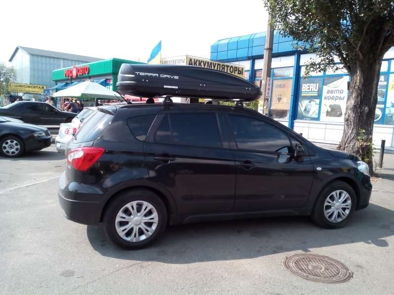 Багажник бокс на крышу авто Terra Drive прокат аренда Thule