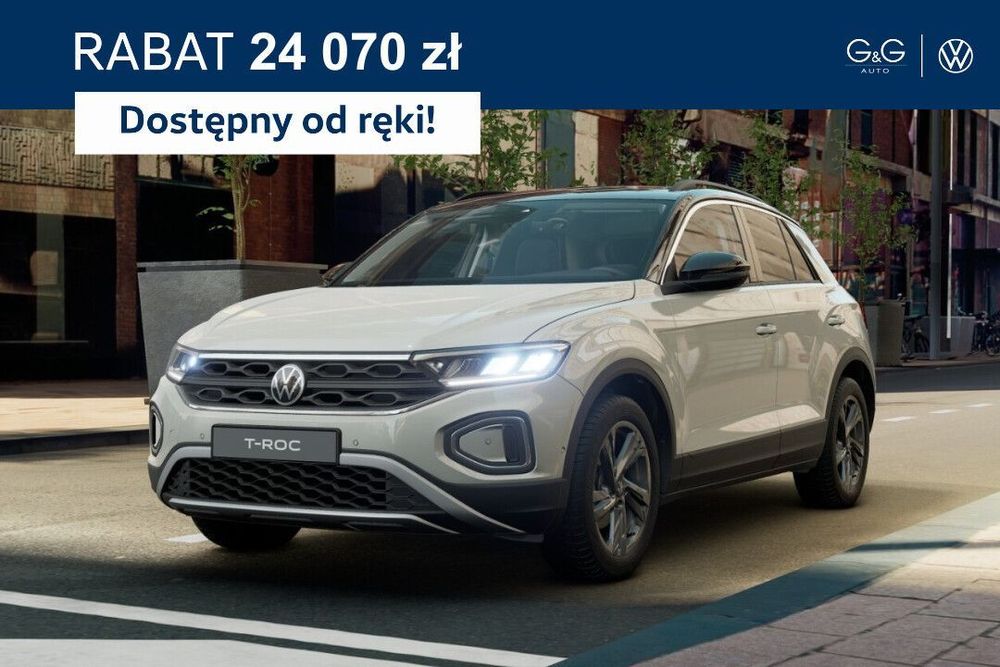 Volkswagen T-Roc 1.5 TSI 110 kW / 150 KM automatyczna, DSG 7-stopniowa
