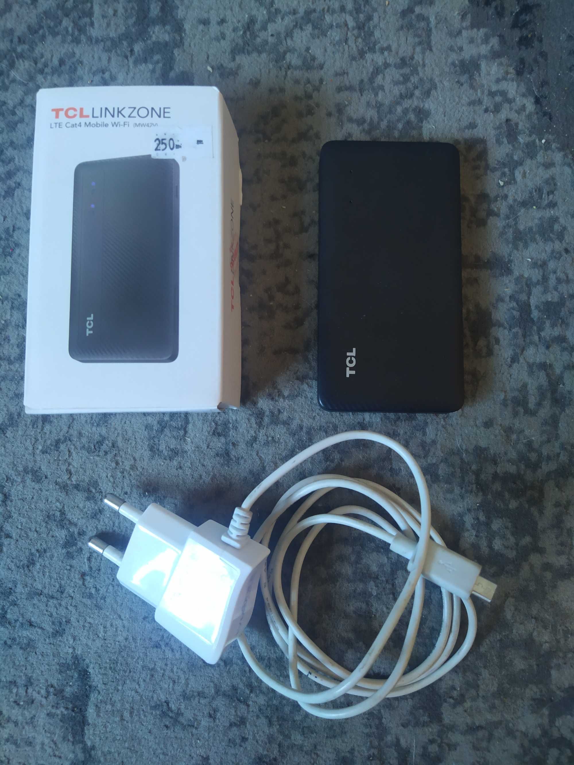 Router WiFi TCL LinkZone LTE Cat4 MW42V mobilny przenośny na kartę