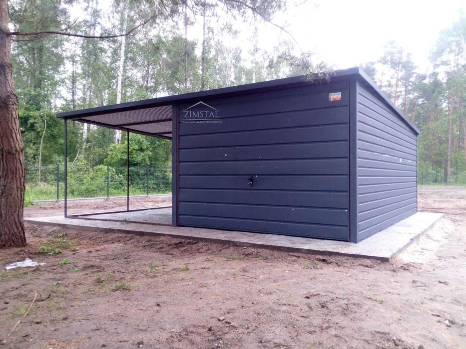 Garaże blaszane na każdy wymiar 3x5, 3x6, 4x6, 5x7, 6x6, 7x8 itp