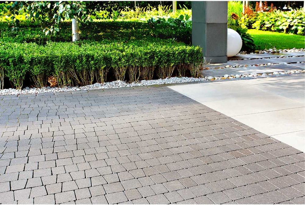 Kostka Brukowa Savona Klasyczna Szara 6 cm Trapez Podjazd II gatunek