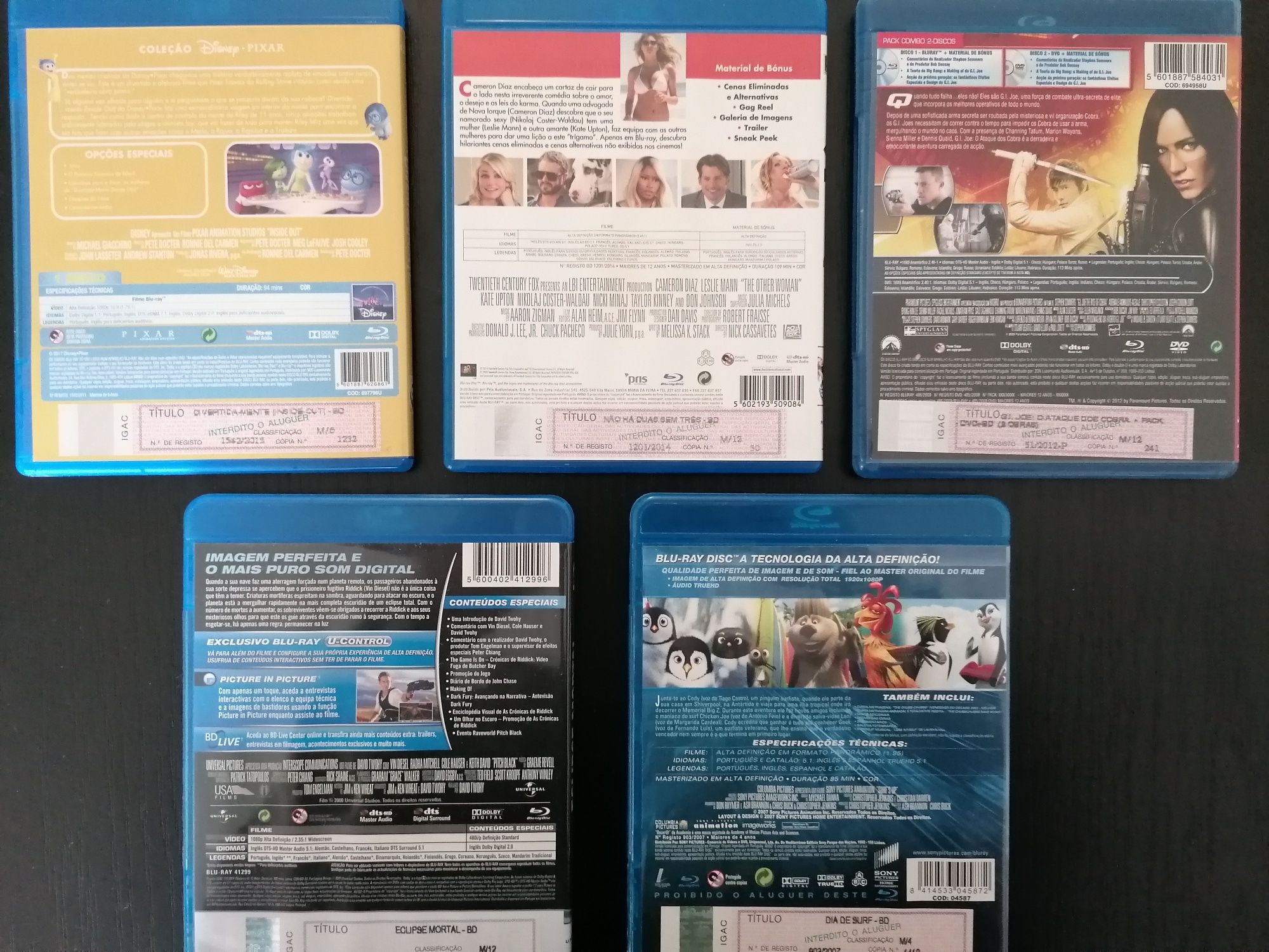 Filmes Blu Ray e 4K  (Legendas PT)