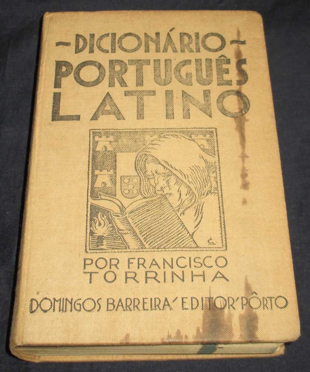 Livro Dicionário Latino Português Francisco Torrinha