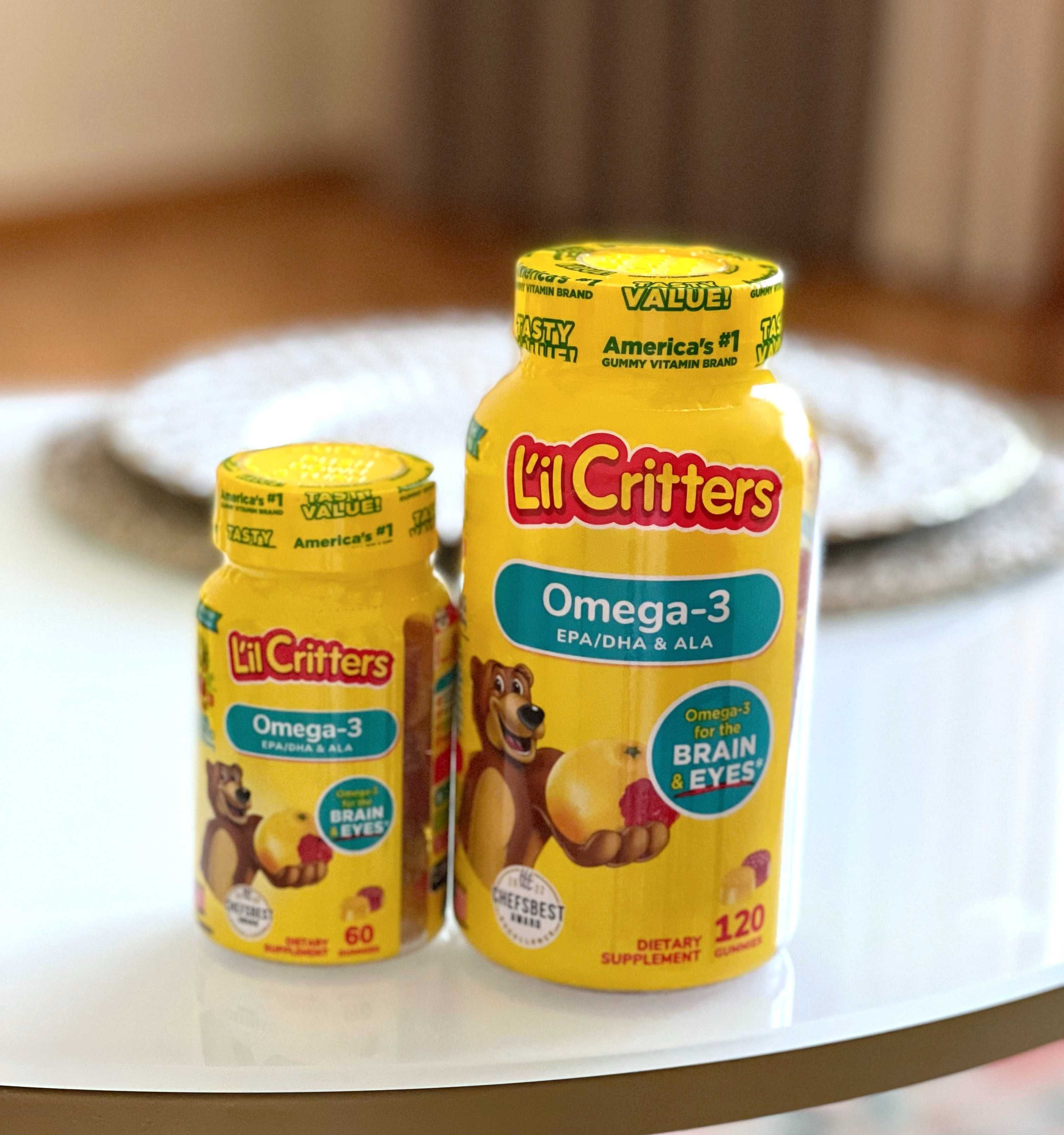 Вітаміни для дітей Lil Critters Omega-3. Оригінал. Купляли в США