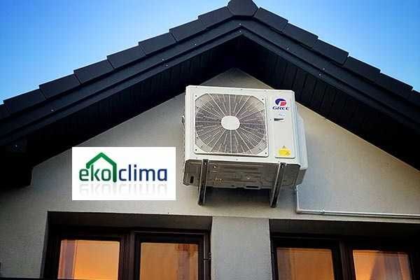 Klimatyzacja z funkcją grzania* Cena z montażem od 3500zł o mocy 3,5kW