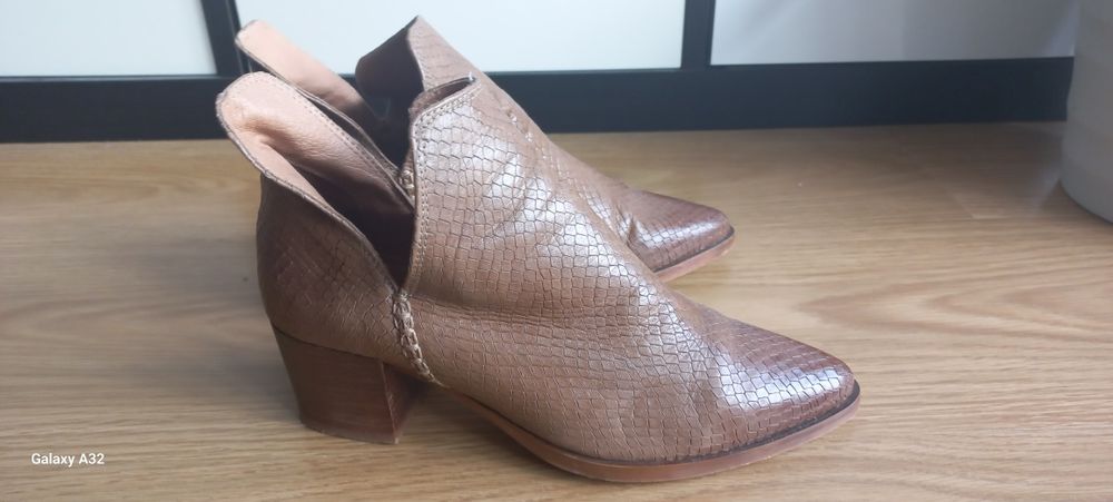 Botas seaside em pele