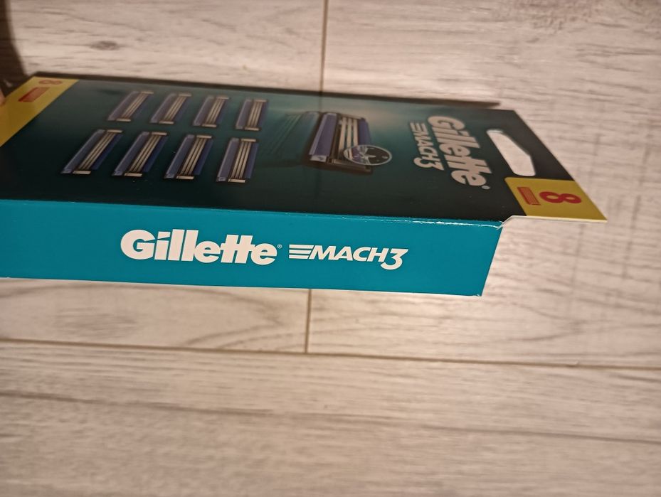 Gillette mach3 8 szt w opakowaniu
