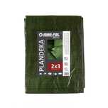 Plandeka 2x3 GRUBA WZMACNIANA Wodoodporna Płachta 3x2 Zielona