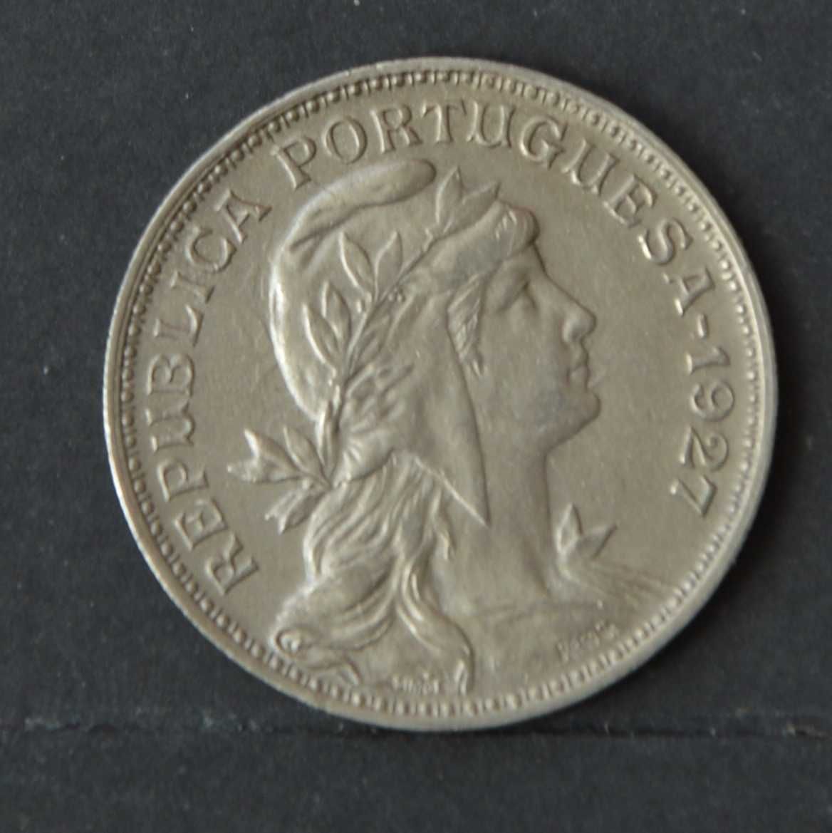 Portugal 50 centavos 1927 - olx X00020
