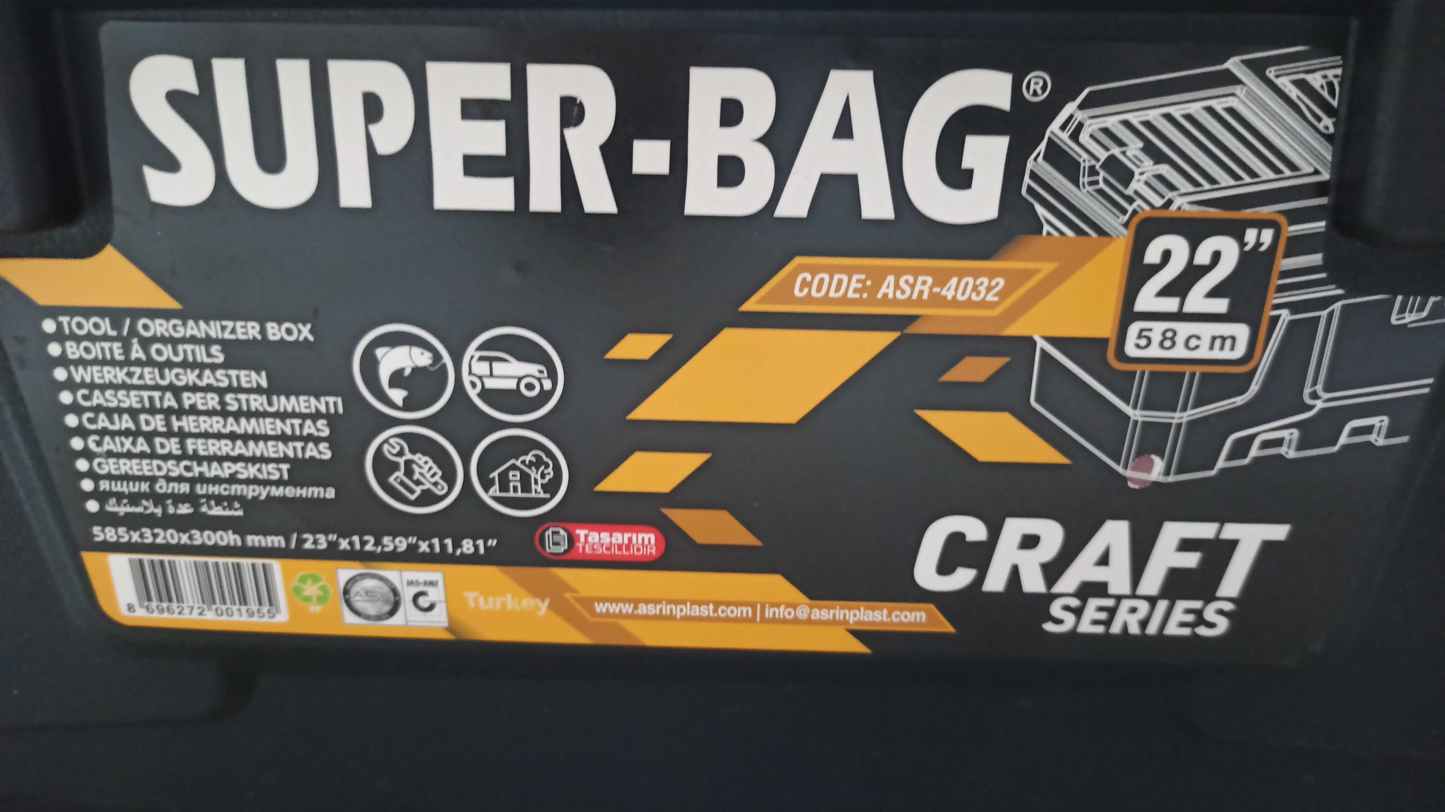 Skrzynia narzędziowa Super Bag 22"/58 cm
