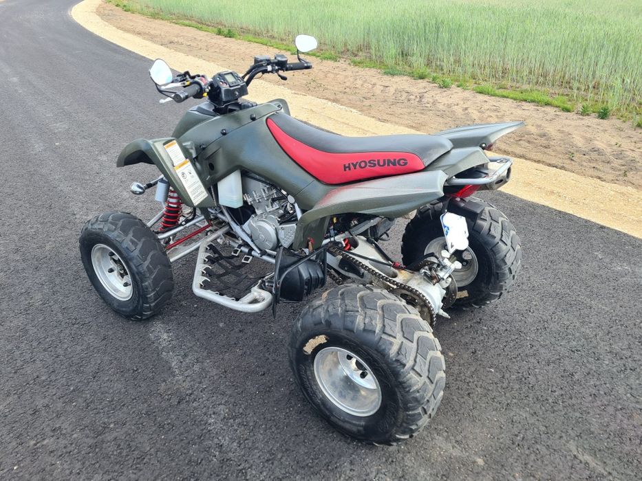 Quad Hyosung 450cm *Homologacja* Access Trition Lucky Star *