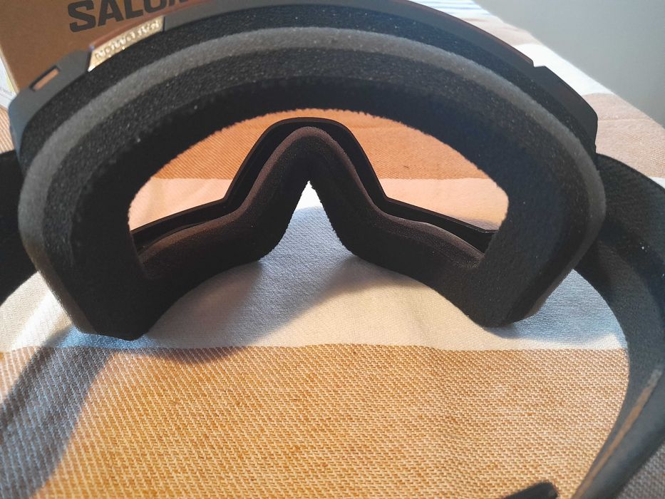 Gogle narciarskie SALOMON RADIUM Frame Black light blue S1