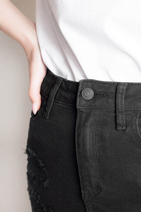 GUESS оригінал. Спідниця юбка чорна джинсова коротка міні розмір XS