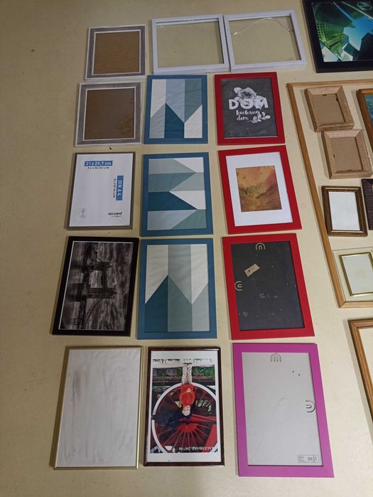 kolekcja ramek pod zdjęcia i obrazy