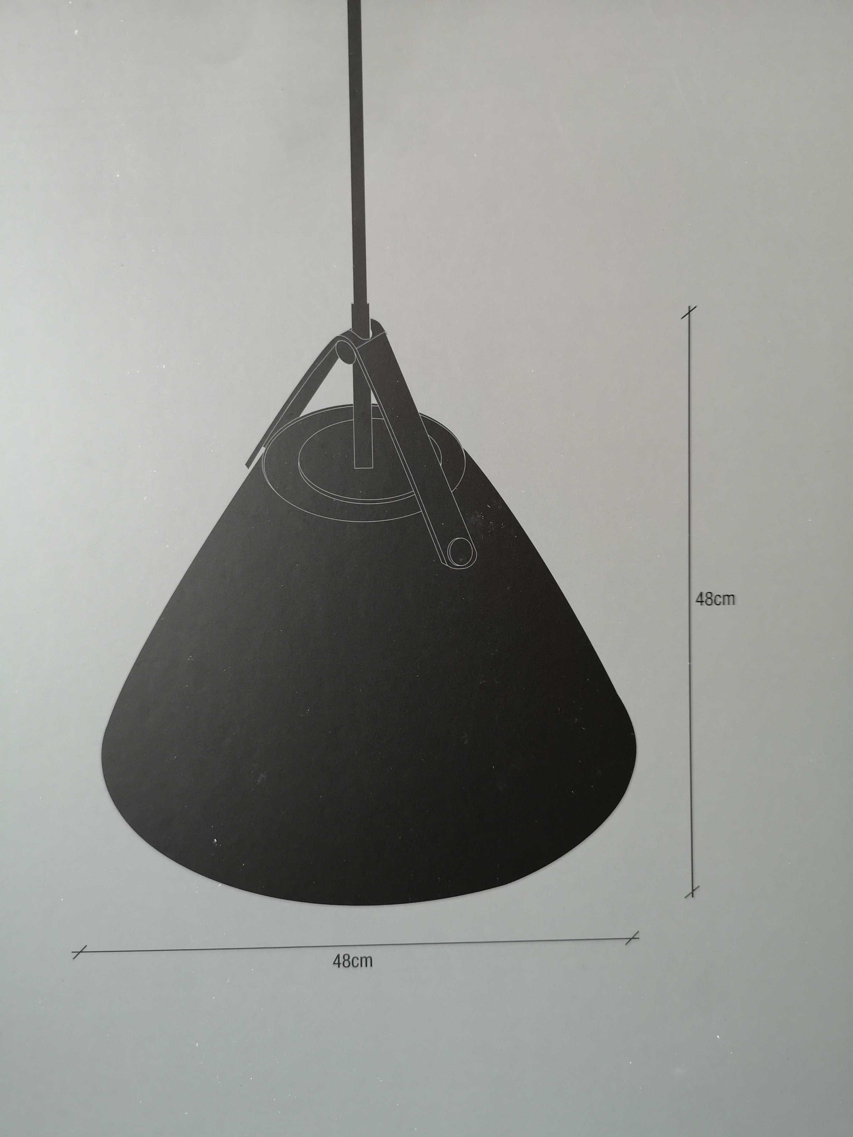 Stylowa lampa wisząca Strap 48