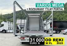 Schmitz Cargobull MEGA VARIOS + BDE  2025 Mega Varios + BDE ( Rozsuwany portal )