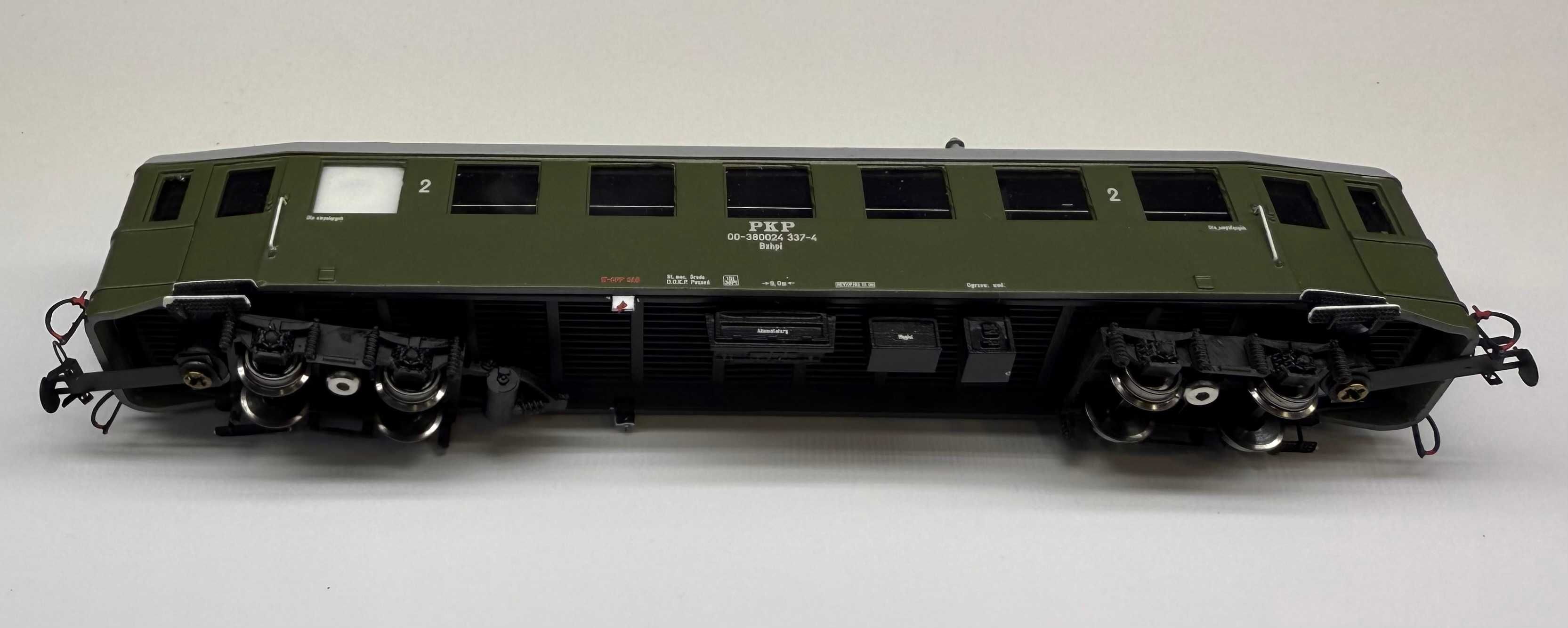 Wagon 1Aw PKP stacja Środa WLKP H0e 1:87
