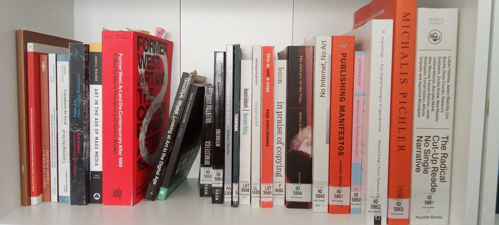 Livros (+ de 300) de arte, estética, filosofia, imagem e pensamento