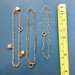 Pulseira em prata - lote de 3 exemplares