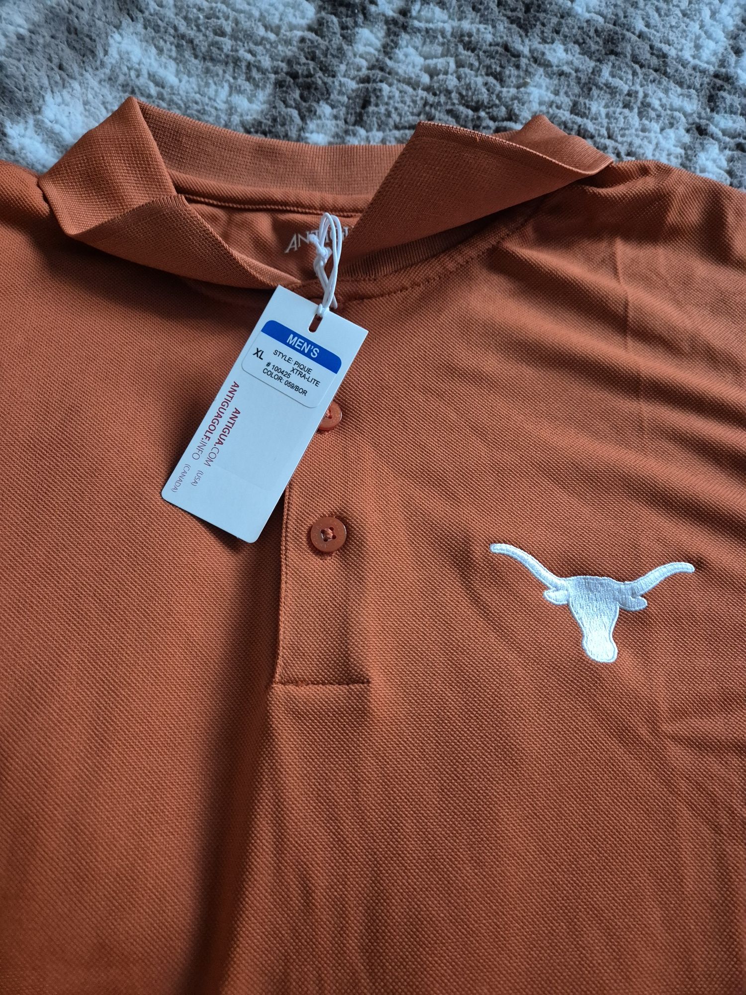 Nowa koszulka do Polo Antigua Texas polo Orange XL