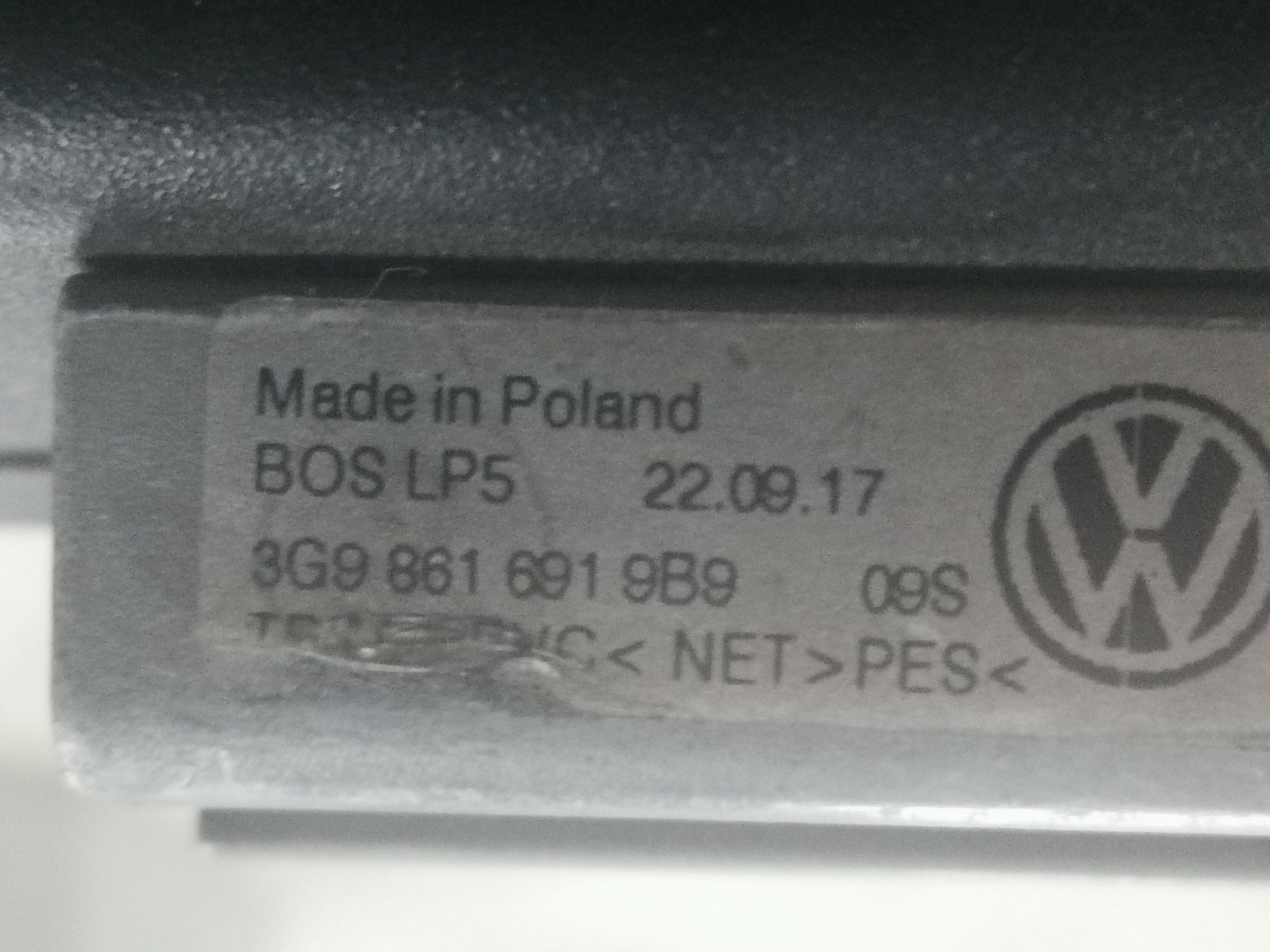 Rede Divisória do Porta Malas Volkswagen Passat B8 2017