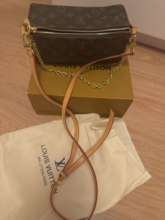 Mala cubo Lv com caixa