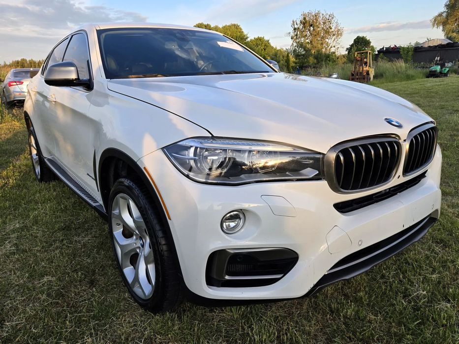 BMW X6 Świeżo sprowadzona, na miejscu w Polsce, uszkodzona skrzynia biegów !