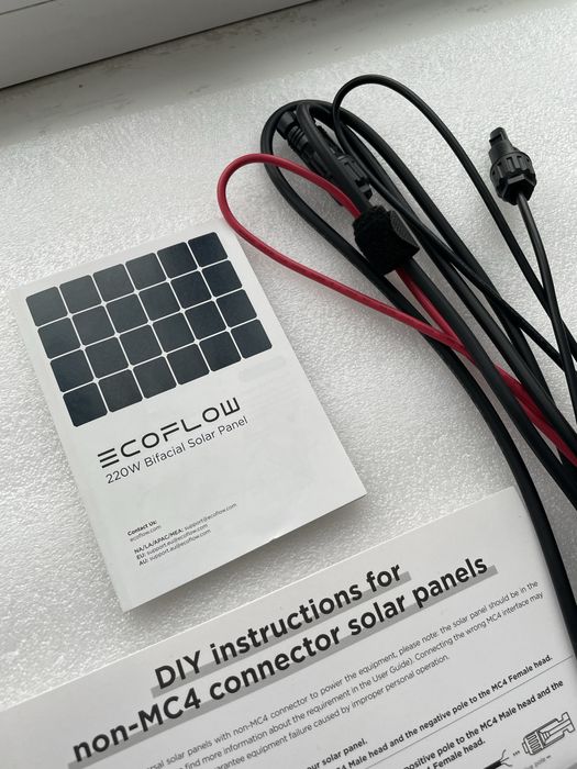 EcoFlow Solar Panel 220W Сонячна Панель 220 Вт