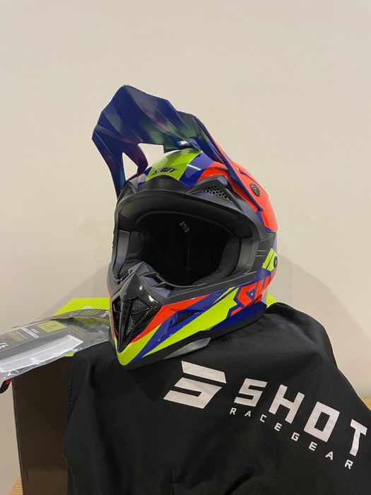 Capacete Motocross Shot 2025 Novo