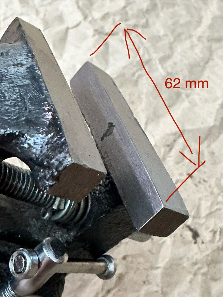 Imadło stołowe 62 mm