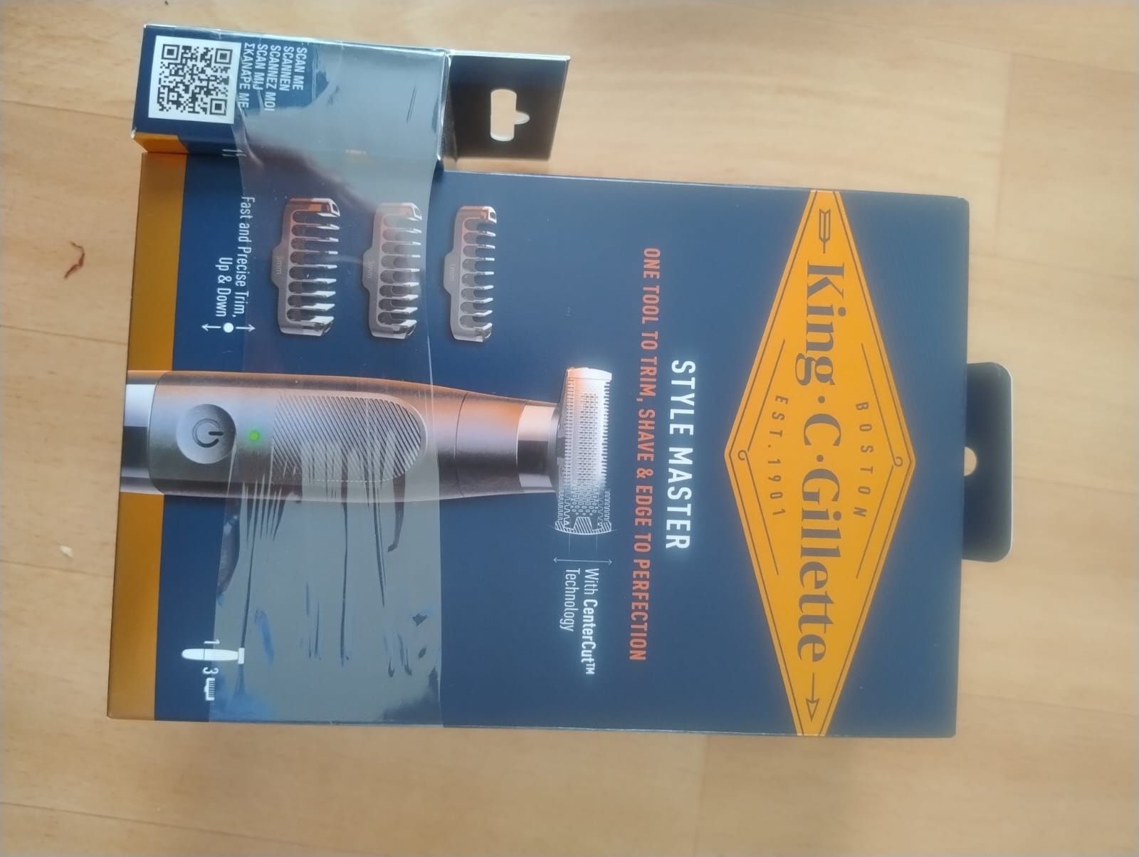 Продам новую аккумуляторную бритву Gillette King