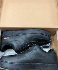 Nike Air Force 1 Low Supreme Black  44