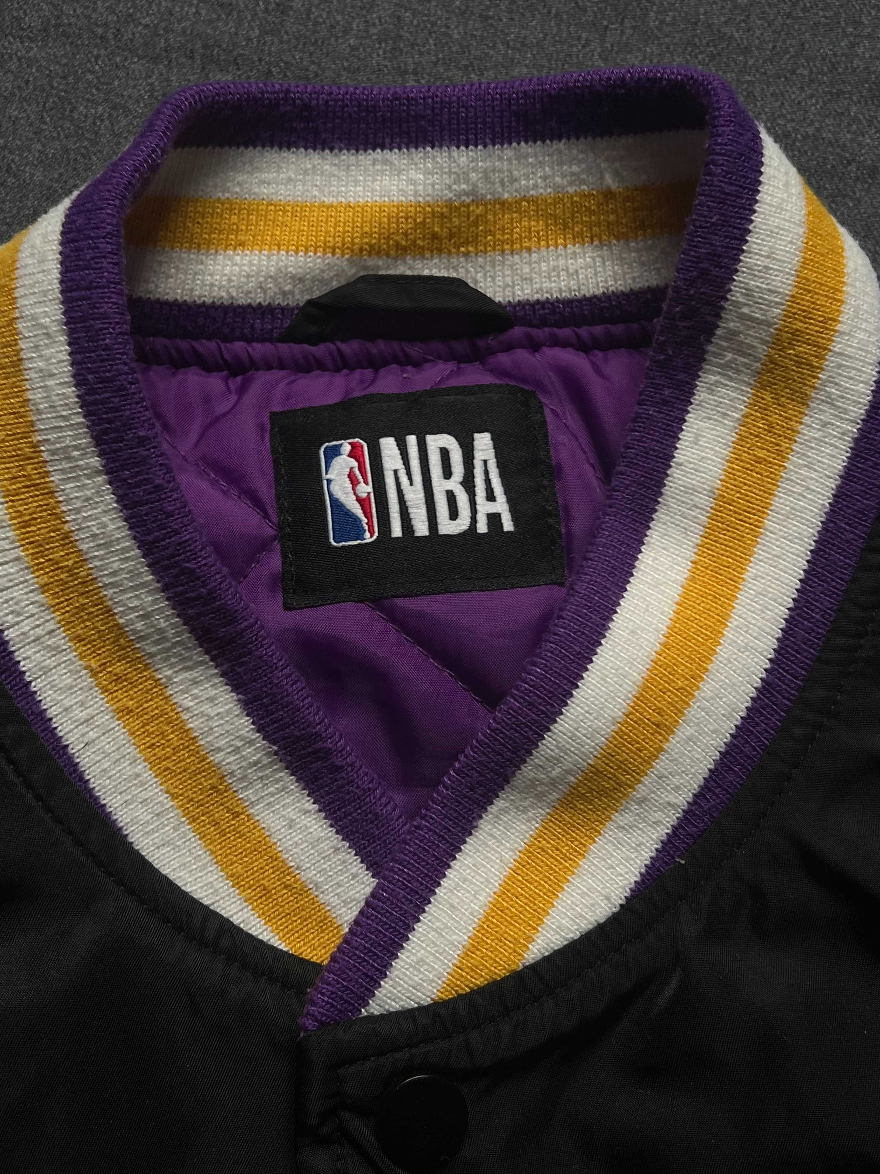 бомбер з вишитим логотипом на спині NBA Lakers Lebron James 6