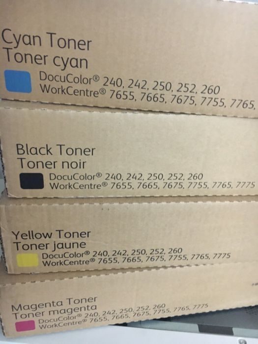 Xerox Toners 242/250/252/260 e 550/560