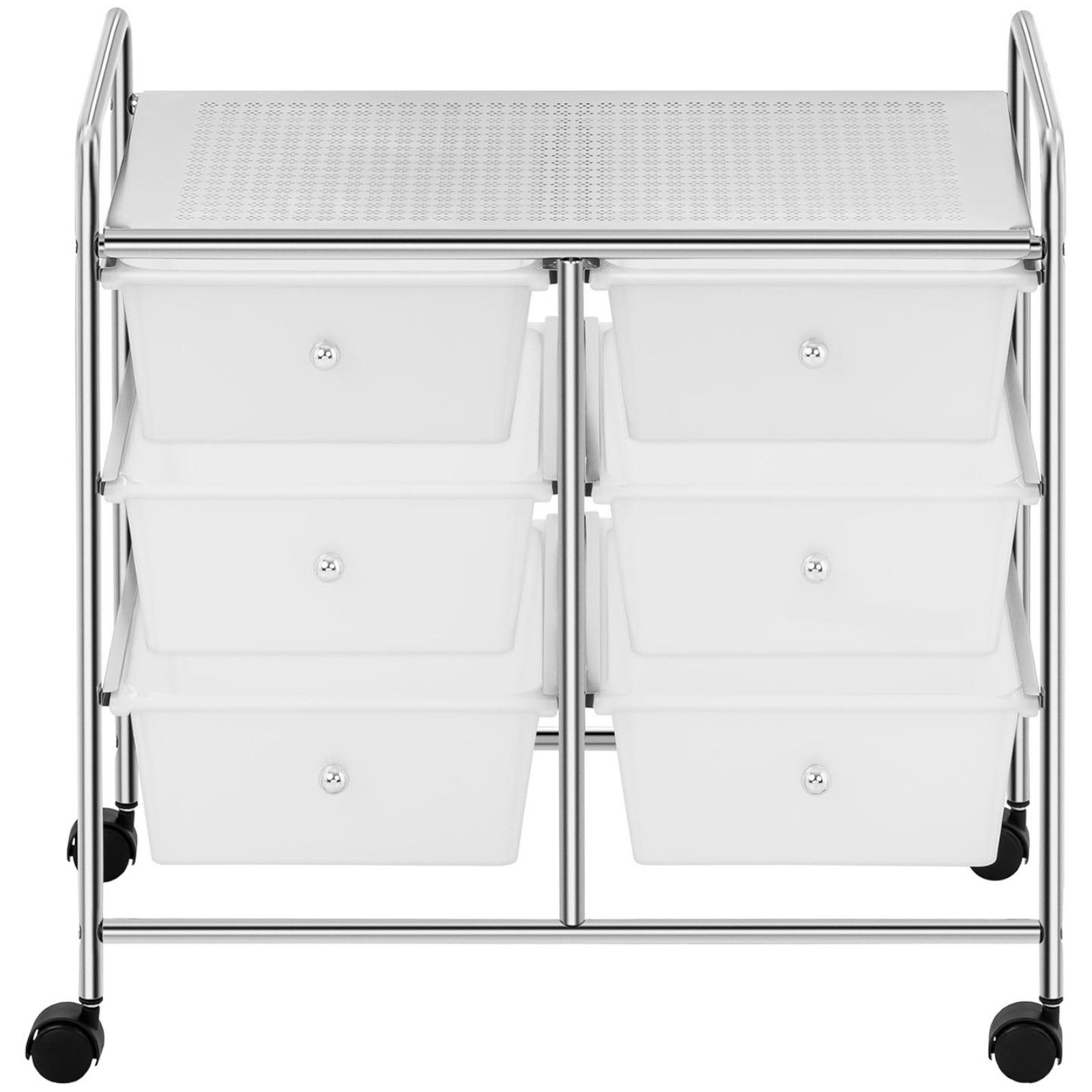 Wózek organizer kosmetyczny łazienkowy z 6 szufladami do 38 kg