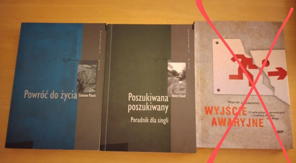 Książka Poszukiwana Powróć Awaryjne