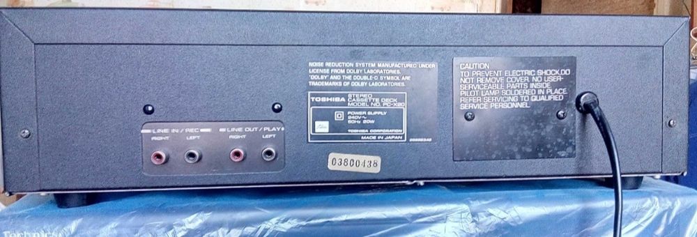 Toshiba PC-X20 стериомагнитофон