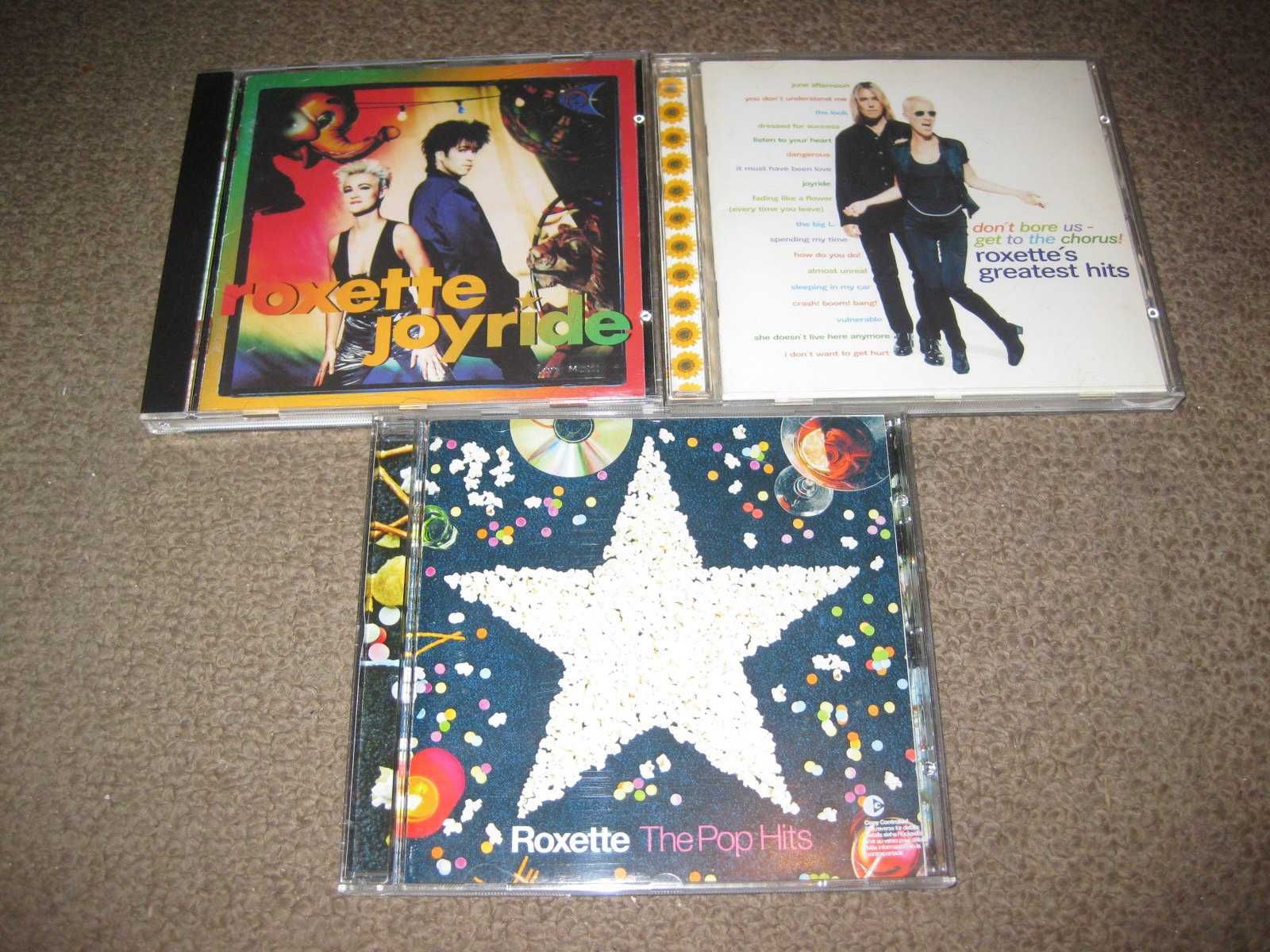 3 CDs dos "Roxette" Portes Grátis!